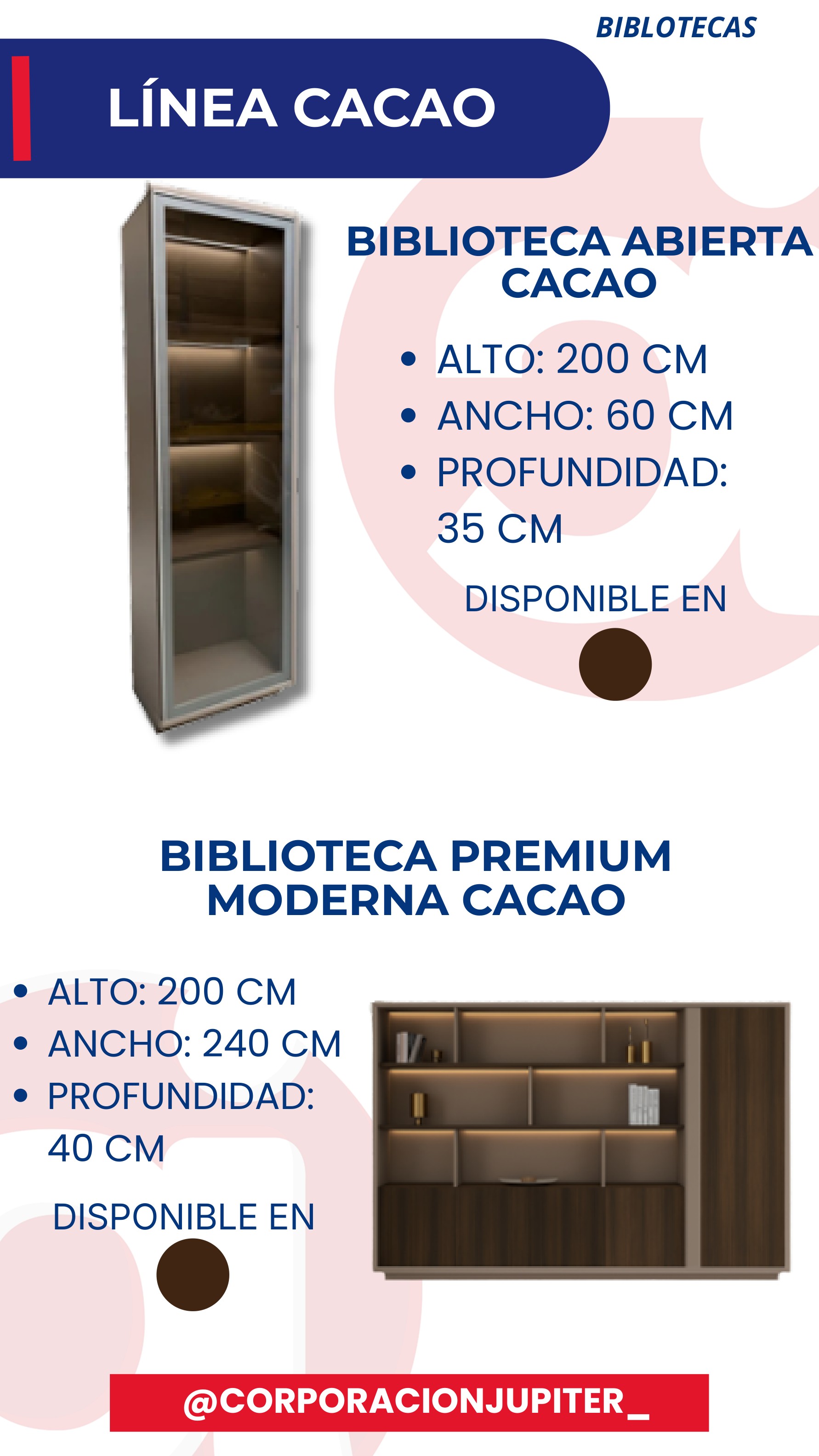 Biblioteca Abierta Cacao / Biblioteca Premium Moderna Cacao