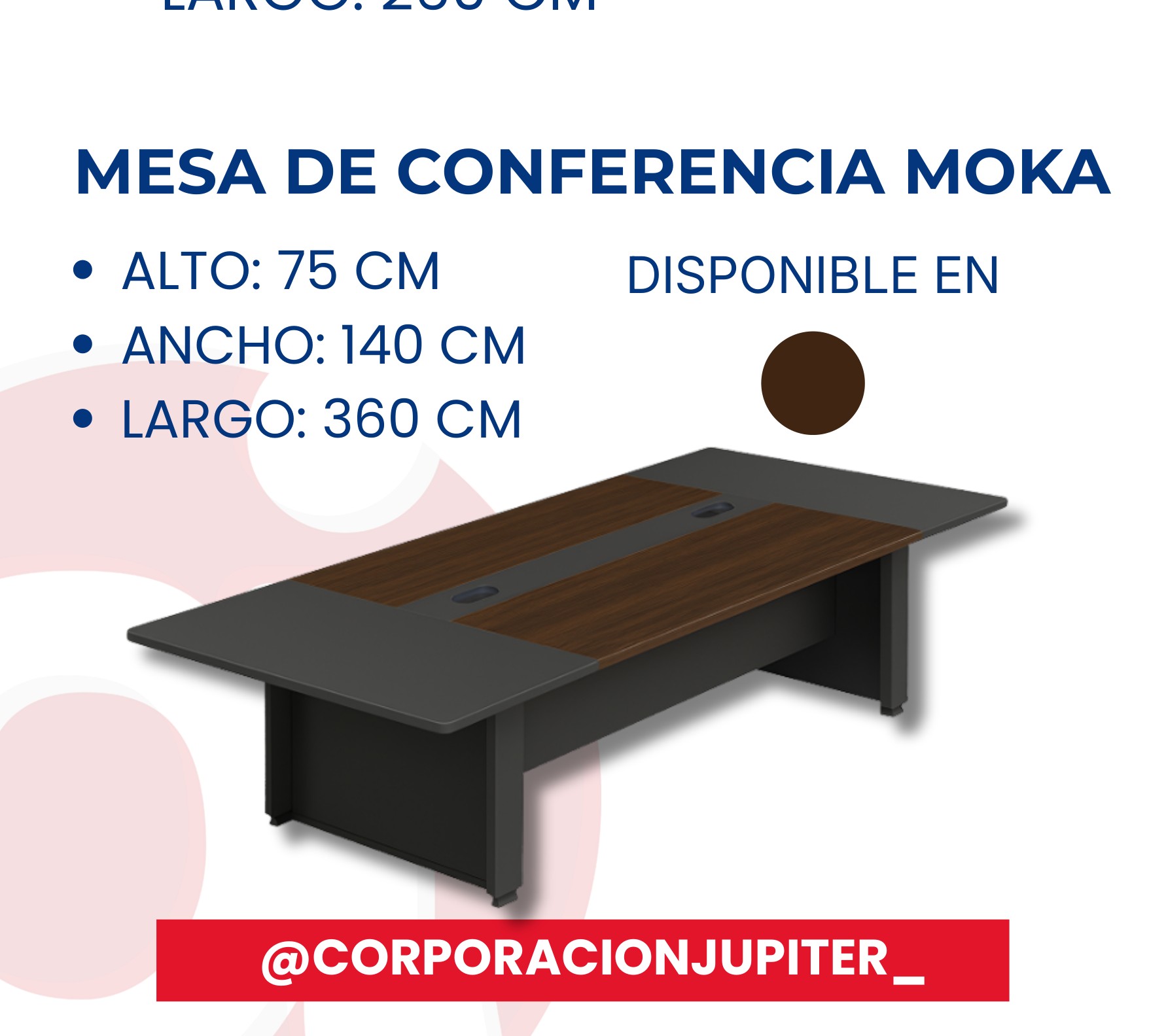 Mesa De Conferencia Moka