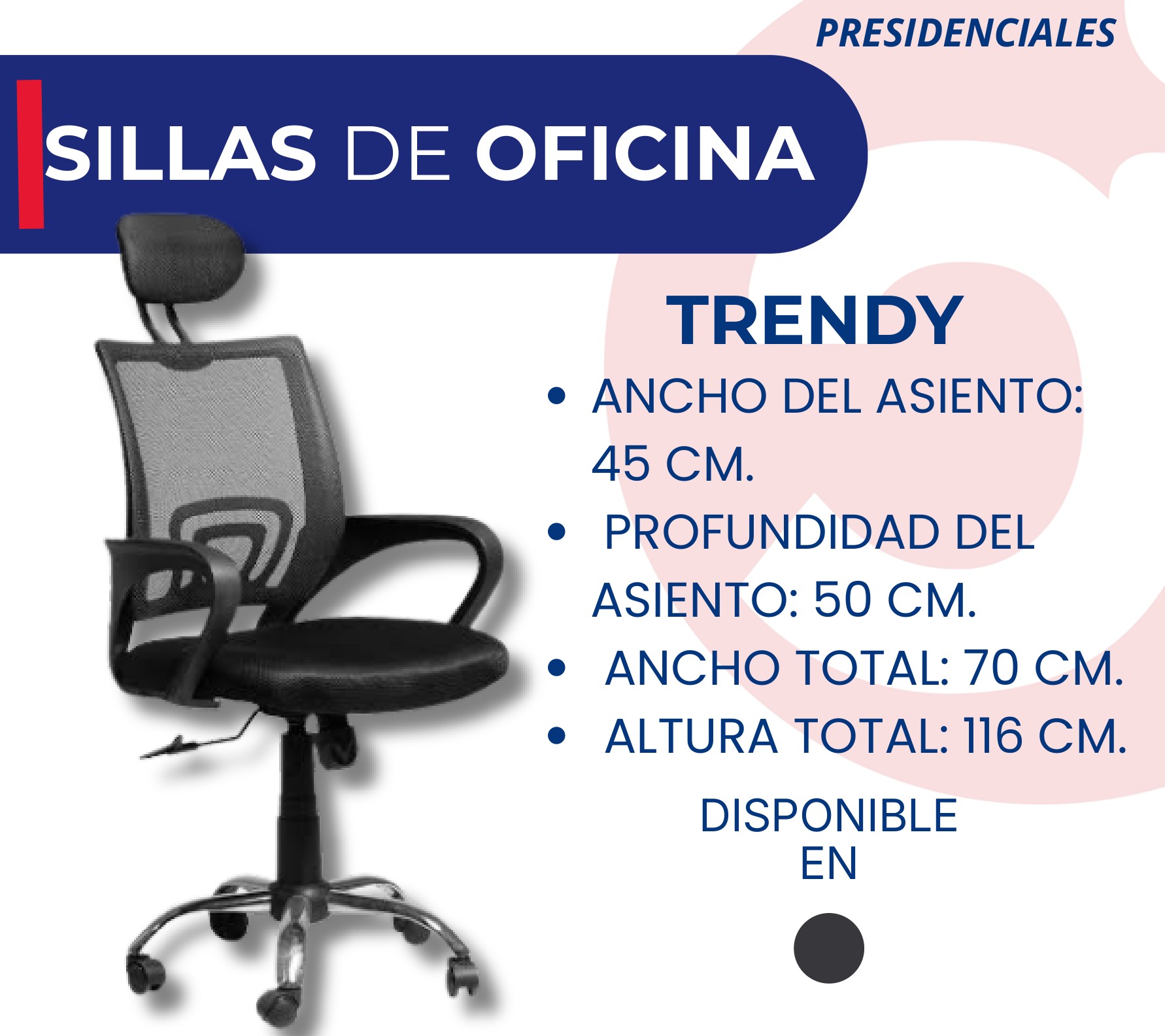 Silla Presidencial Trendy