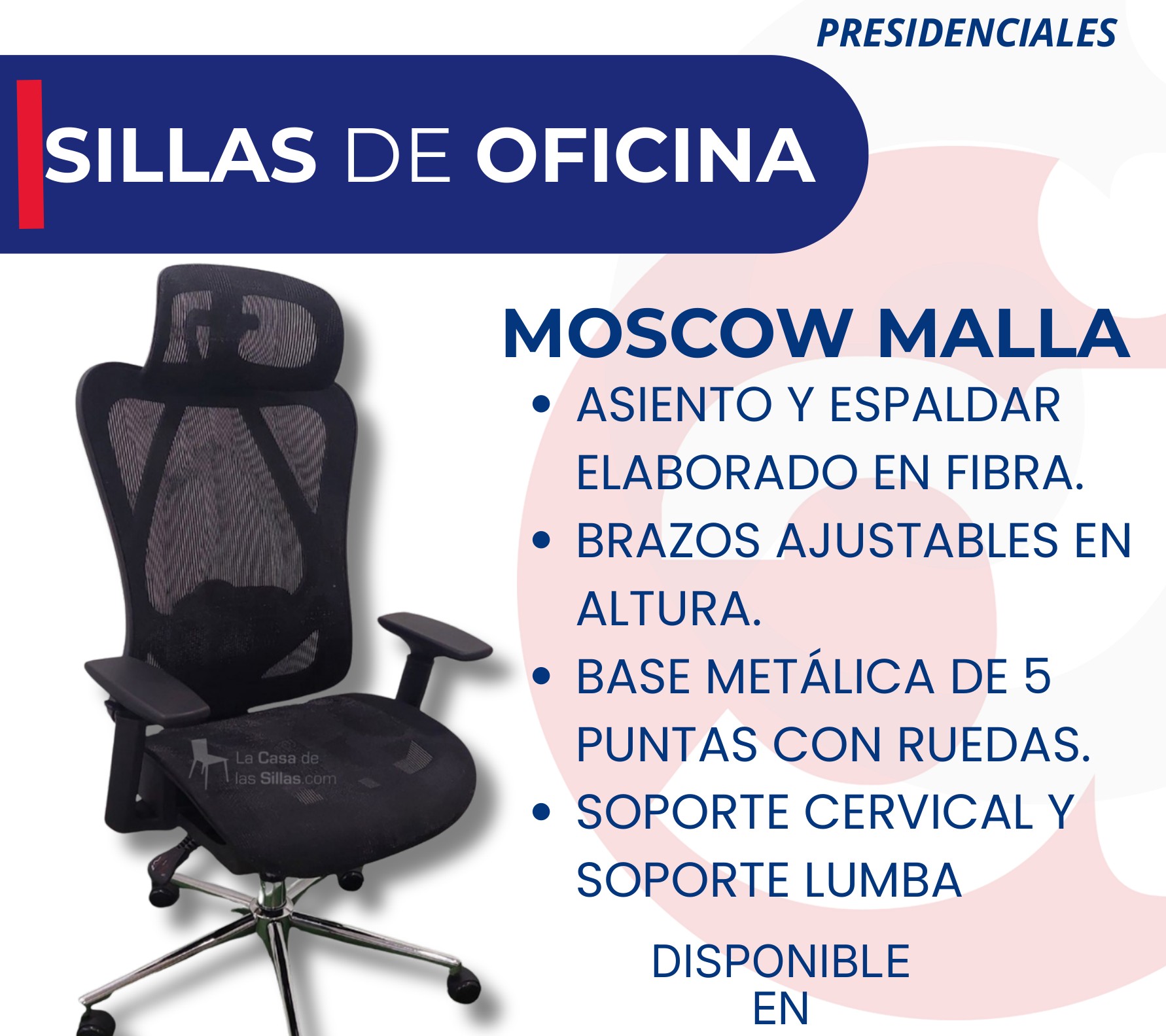 Silla Presidencial Moscow Malla