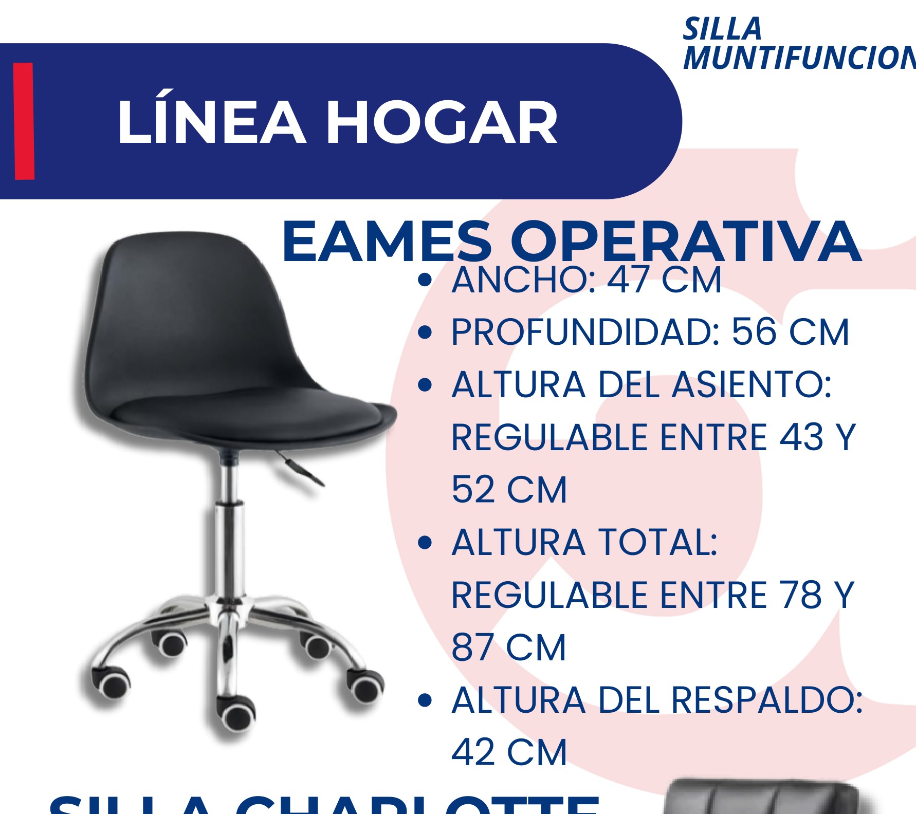 Silla Eames Operativa