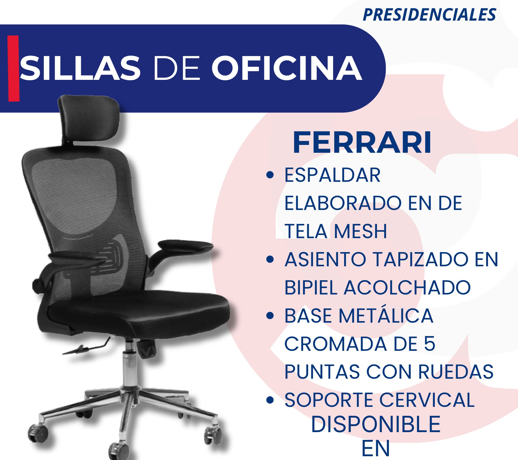 Silla Presidencial Ferrari