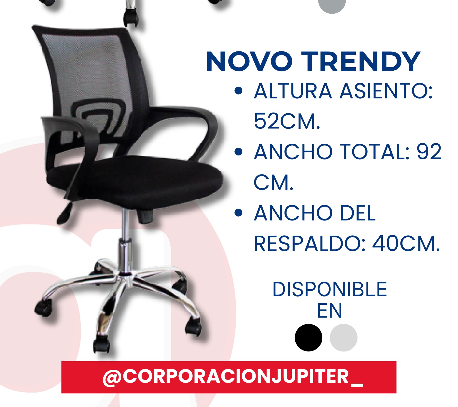 Silla Ejecutiva Novo Trendy