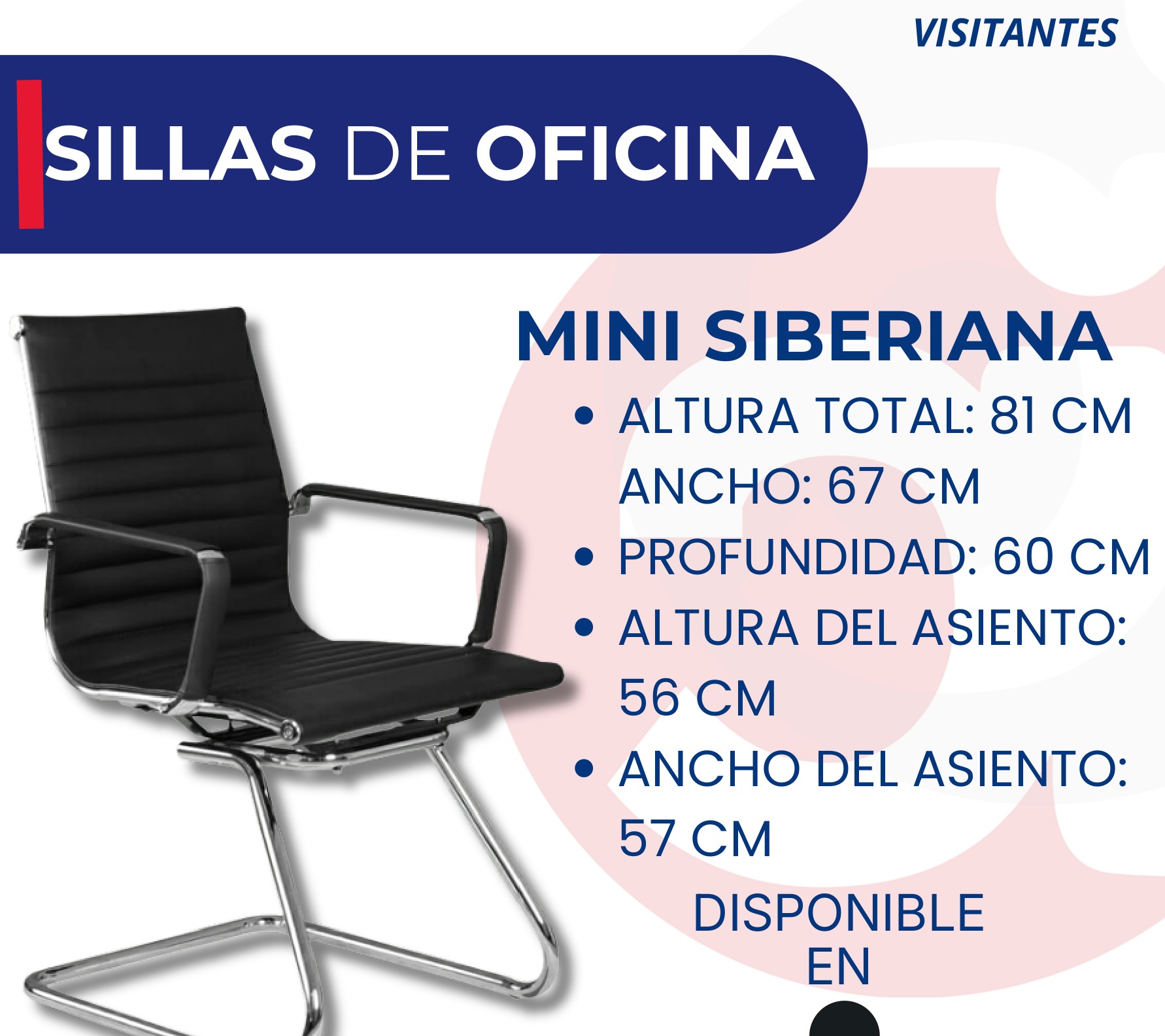 Silla Visitante Mini Siberiana