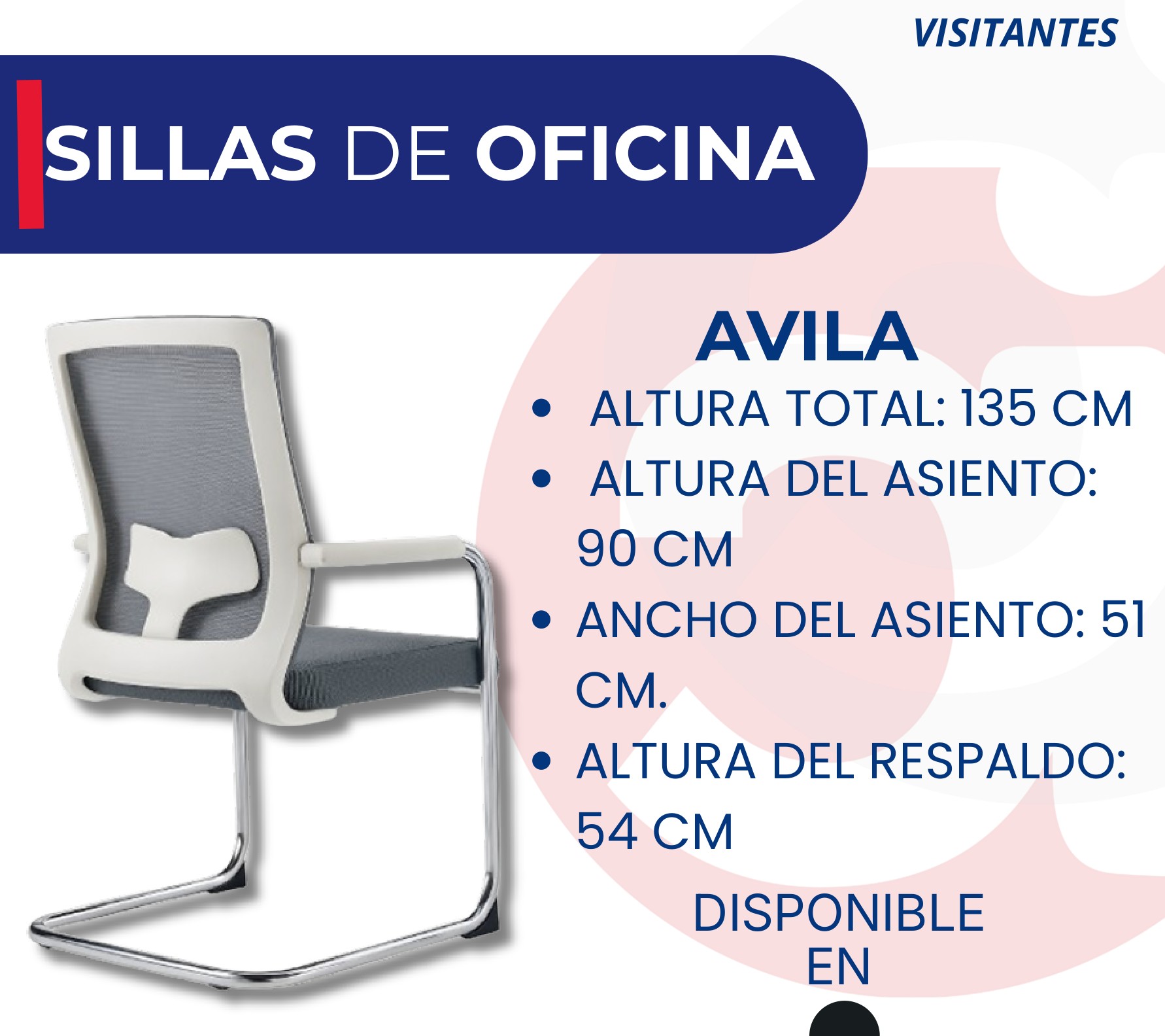 Silla Visitante Avila