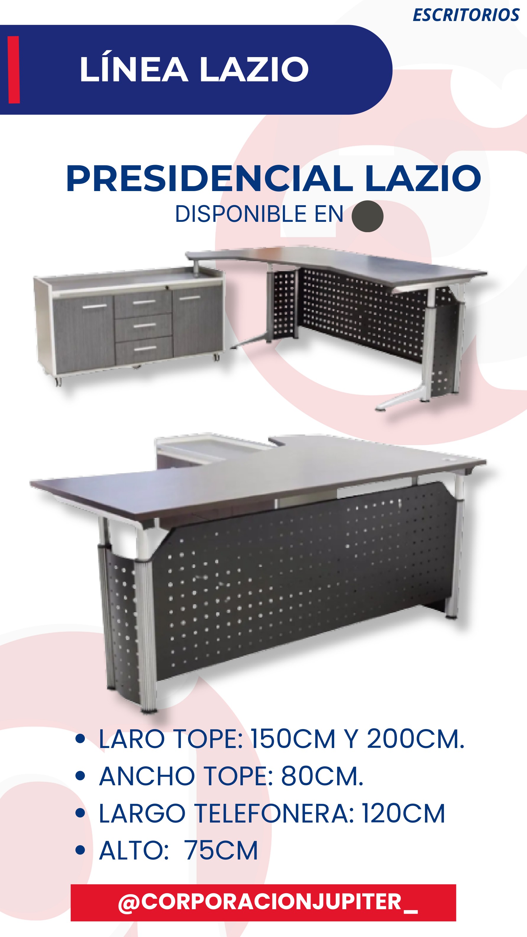 Escritorio Presidencial Lazio