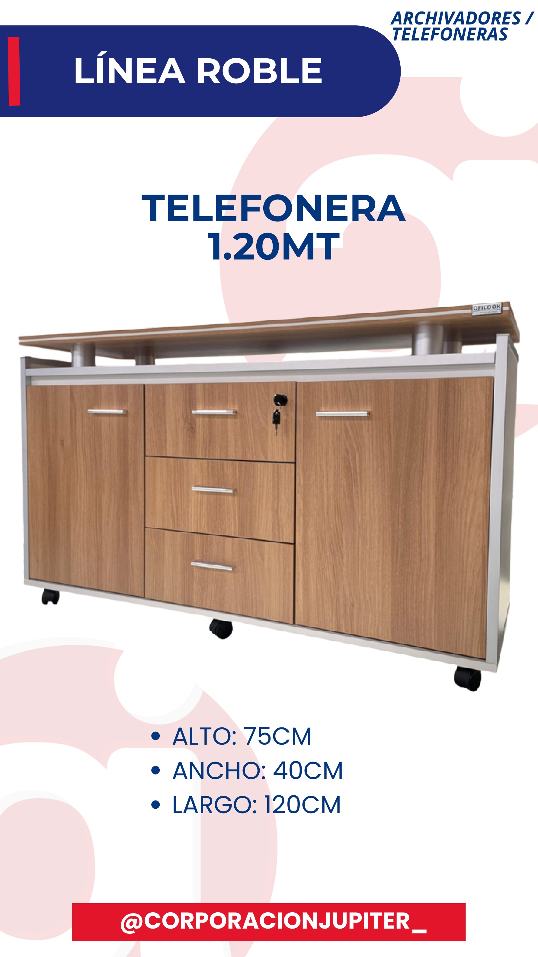 Telefonera 1.20MT