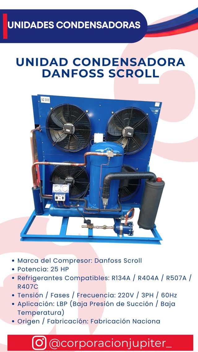 Unidad Condensadora Danfoss Scroll