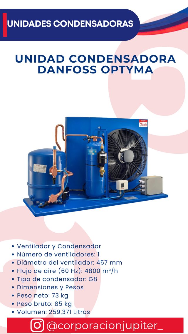 Unidad Condensadora Danfoss Optyma