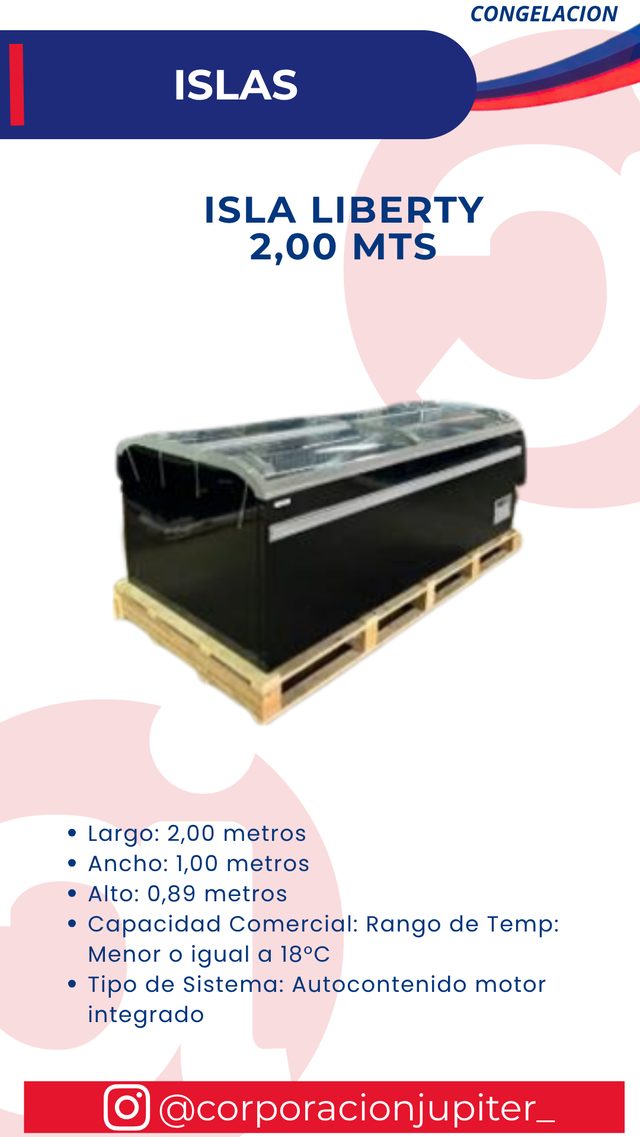 Isla Liberty 2,00 Mts